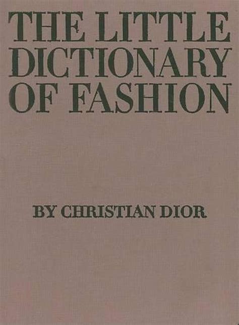 the little dictionary of fashion by christian dior pdf|dior dictionary of fashion pdf.